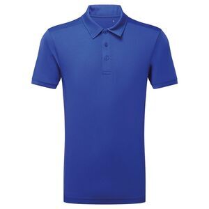 Tri Dri Mens Panelled Polo Shirt / Royal Blue